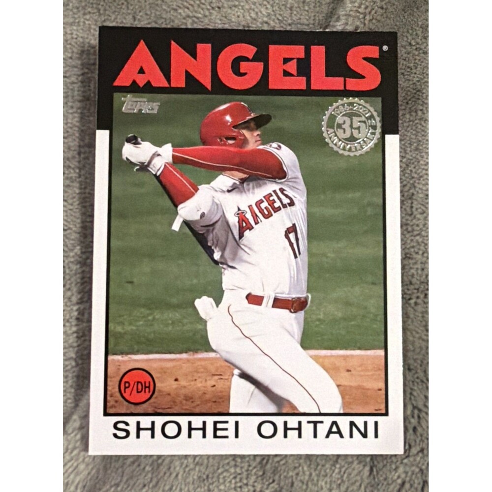 2021 Topps Update Series - 1986 Topps Baseball 35th Anniversary Shohei Ohtani...
